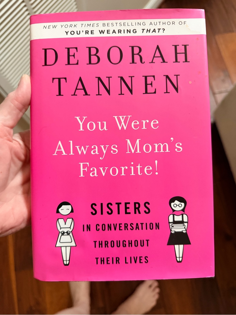 Pink 'You Were Always Mom's Favorite!' Book
